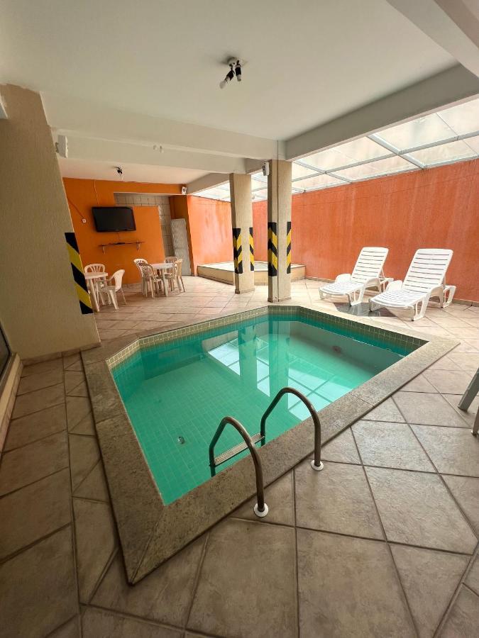 Hotel Thermas Da Mantiqueira - Pocos De Caldas - De Frente Para A Praca Central E Relogio Floral 외부 사진